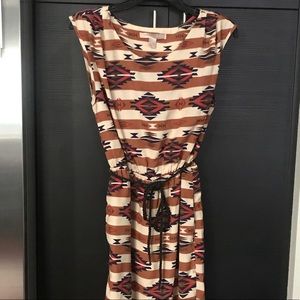 Forever 21 Dress Aztec Print